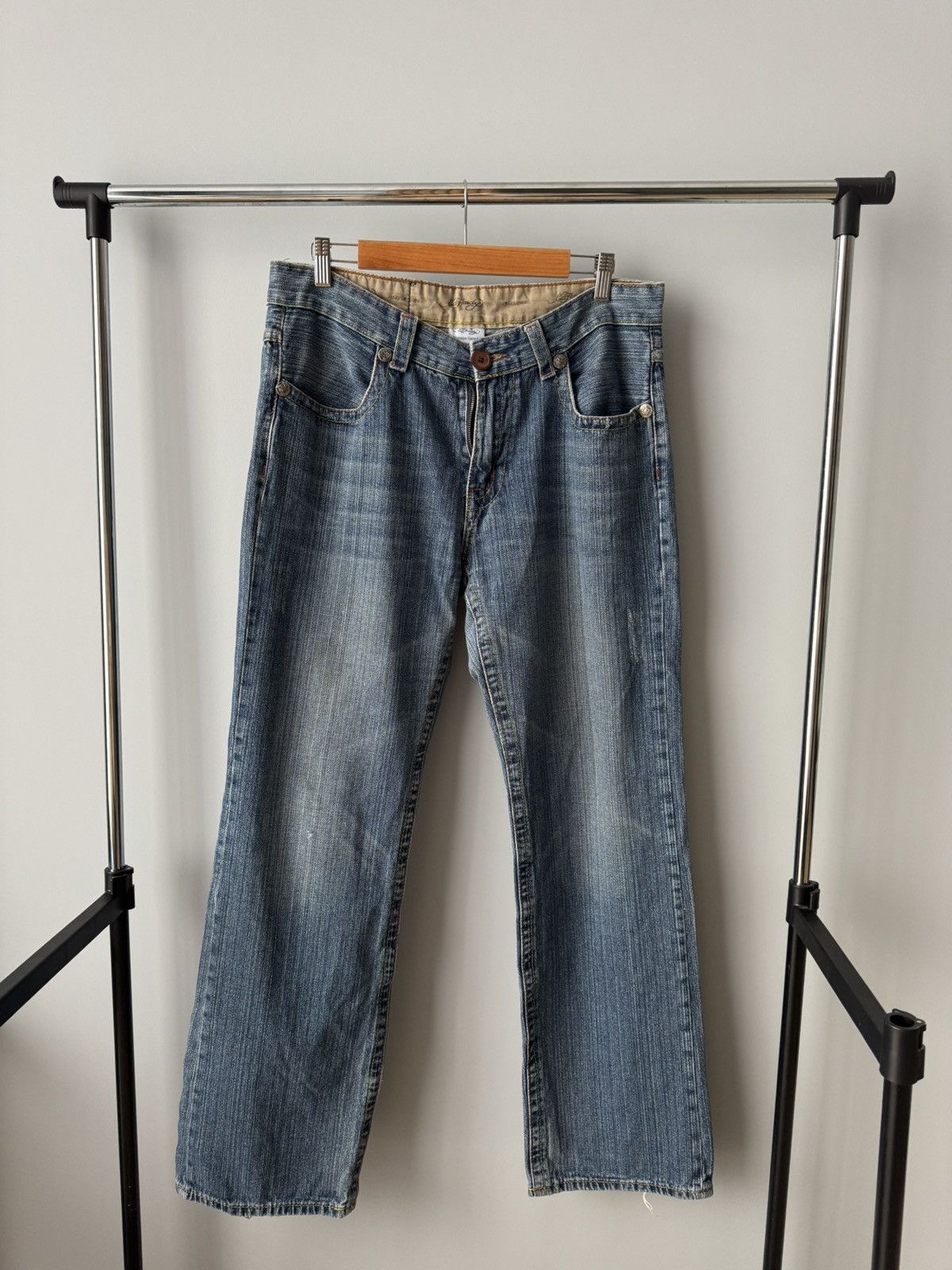Ed Hardy Vintage 90s Edhardy Tiger Head Denim Embroidery Jeans sz 34 Size US 34 / EU 50 - 3 Thumbnail