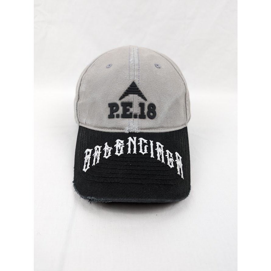 Balenciaga o1rshd1 Size: L / P.E 18 Black Logo Cap / Hat in Beige/Black Size ONE SIZE - 3 Thumbnail
