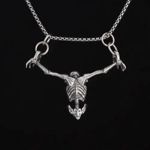 Jewelry Akimoto x Azumi Half Body Skull Pendant Necklace Size ONE SIZE - 8 Thumbnail
