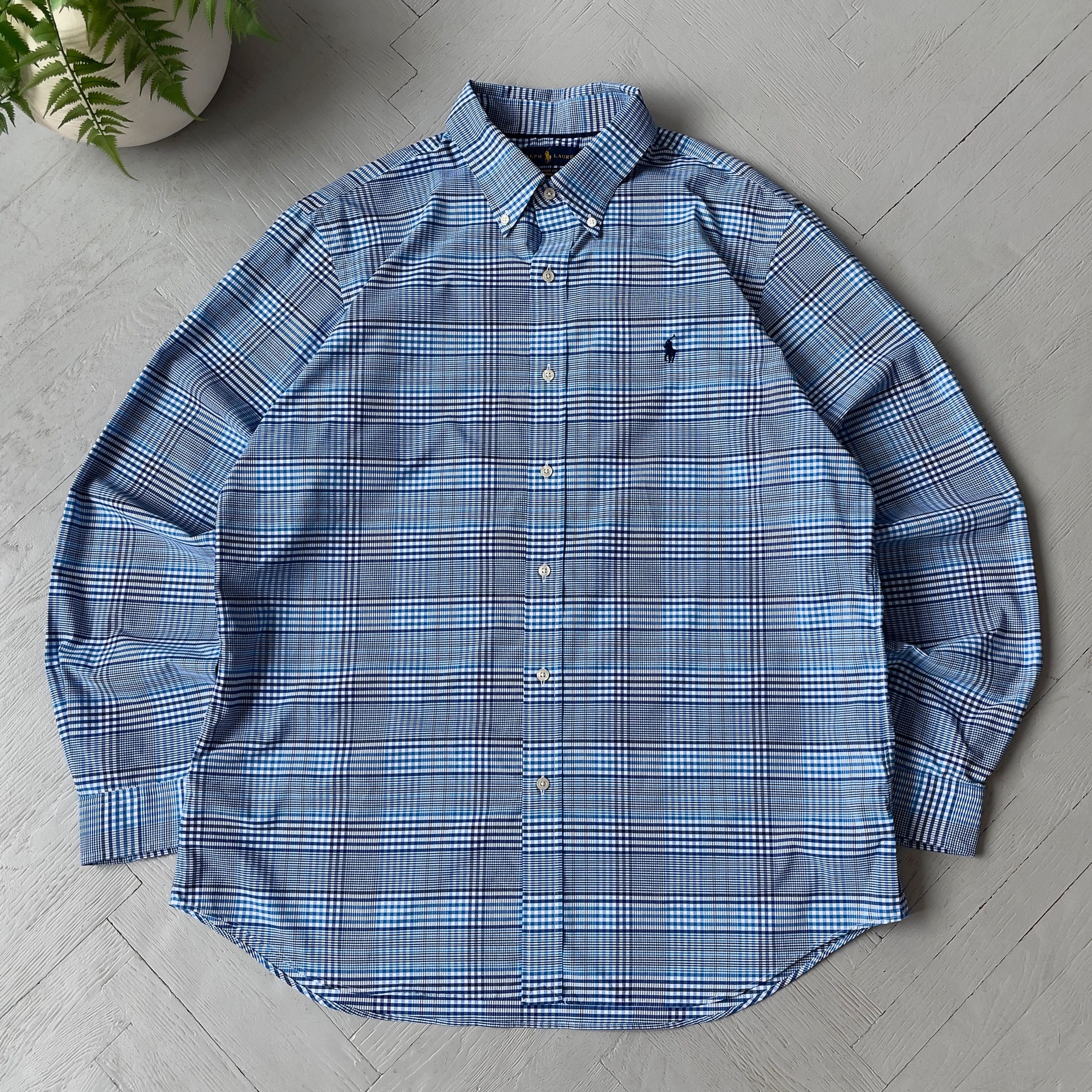 Polo Ralph Lauren Polo by Ralph Lauren Preppy Button Up Shirt Size US XL / EU 56 / 4 - 1 Thumbnail