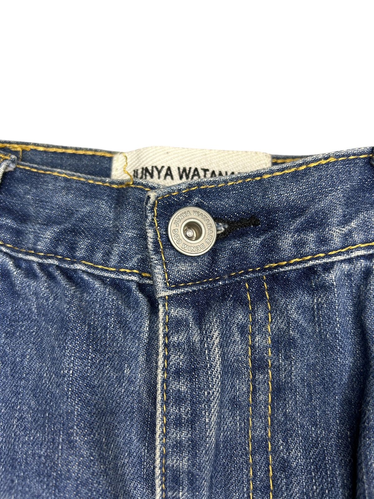 Junya Watanabe F/W 15 Patchwork Denim Skirt Size 28" / US 6 / IT 42 - 4 Thumbnail