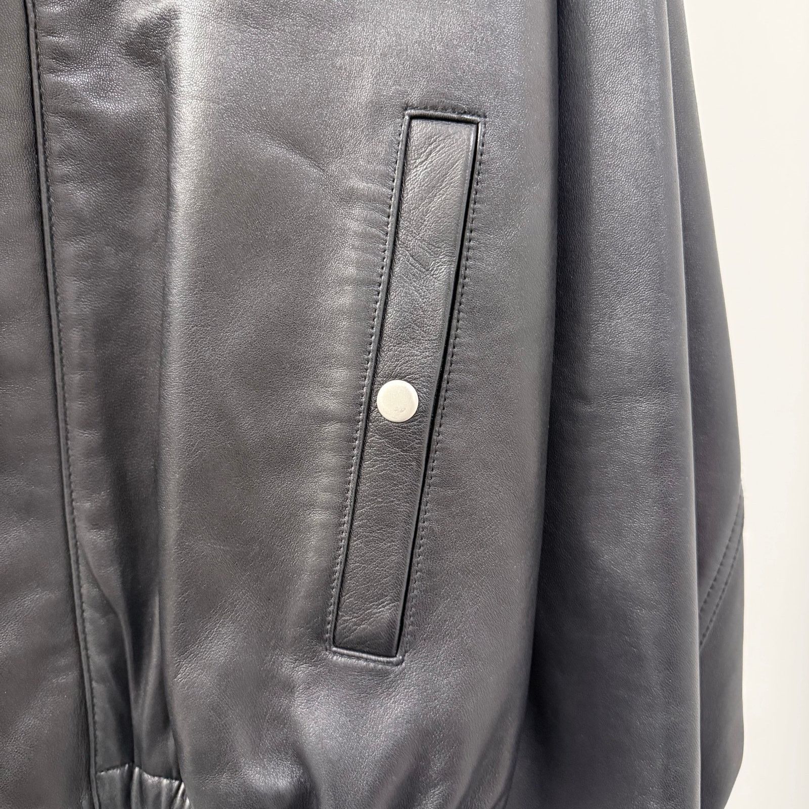 John Elliott $1,998 NWT John Elliott Leather Jumper Jacket | Sz M Size US M / EU 48-50 / 2 - 10 Thumbnail