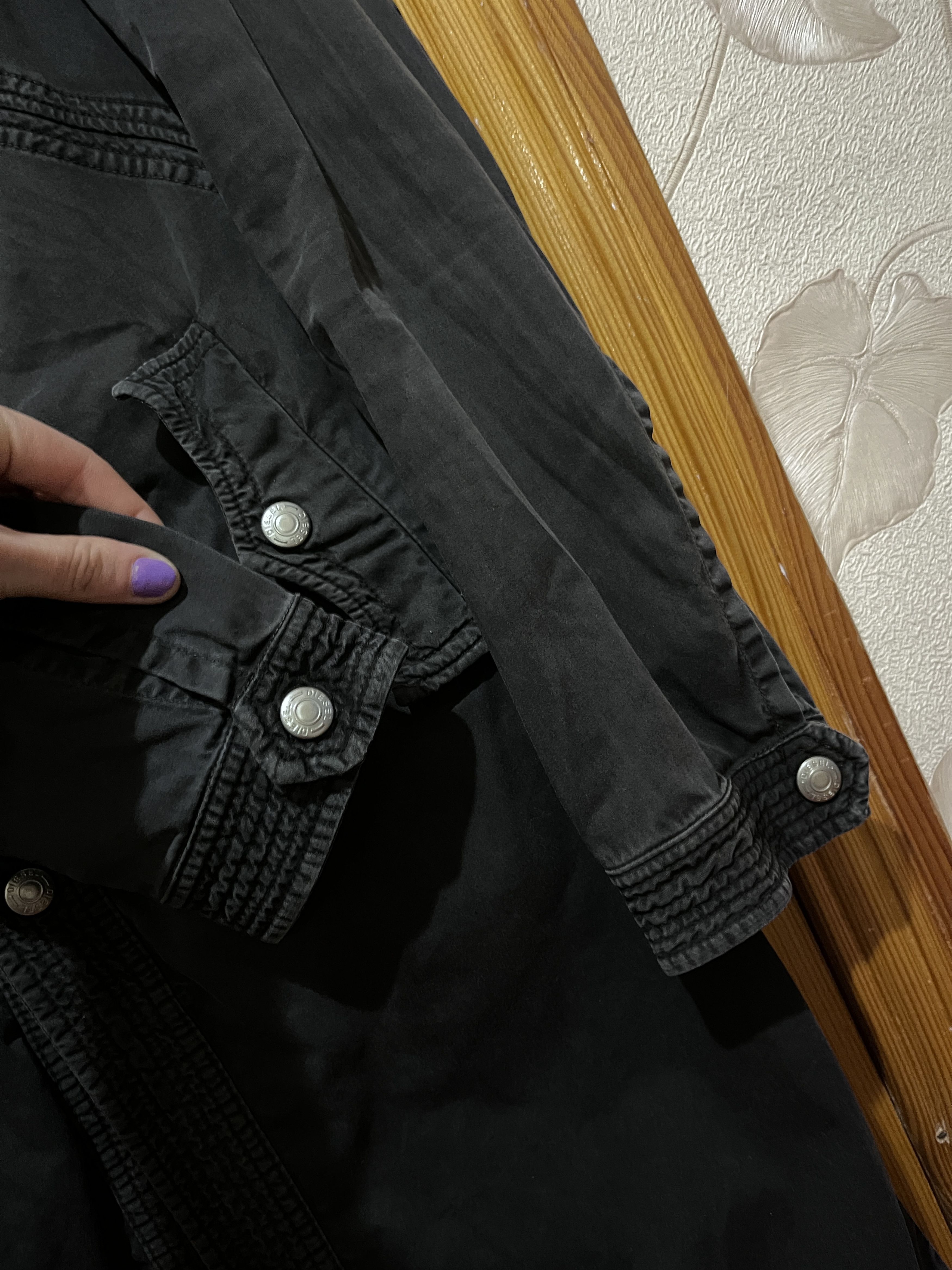 Diesel Diesel Military Trench Coat Jacket Denim y2k cargo army 00s Size S / US 4 / IT 40 - 8 Thumbnail