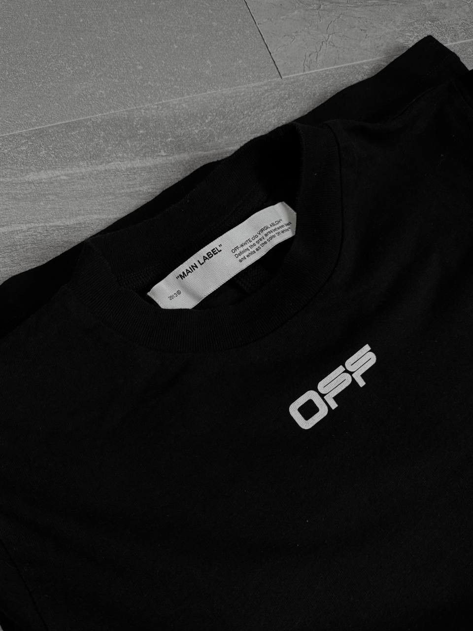 Off-White Off-White Black Graphic T-Shirt Size XXS Fits S Size US XXS / EU 40 - 2 Thumbnail