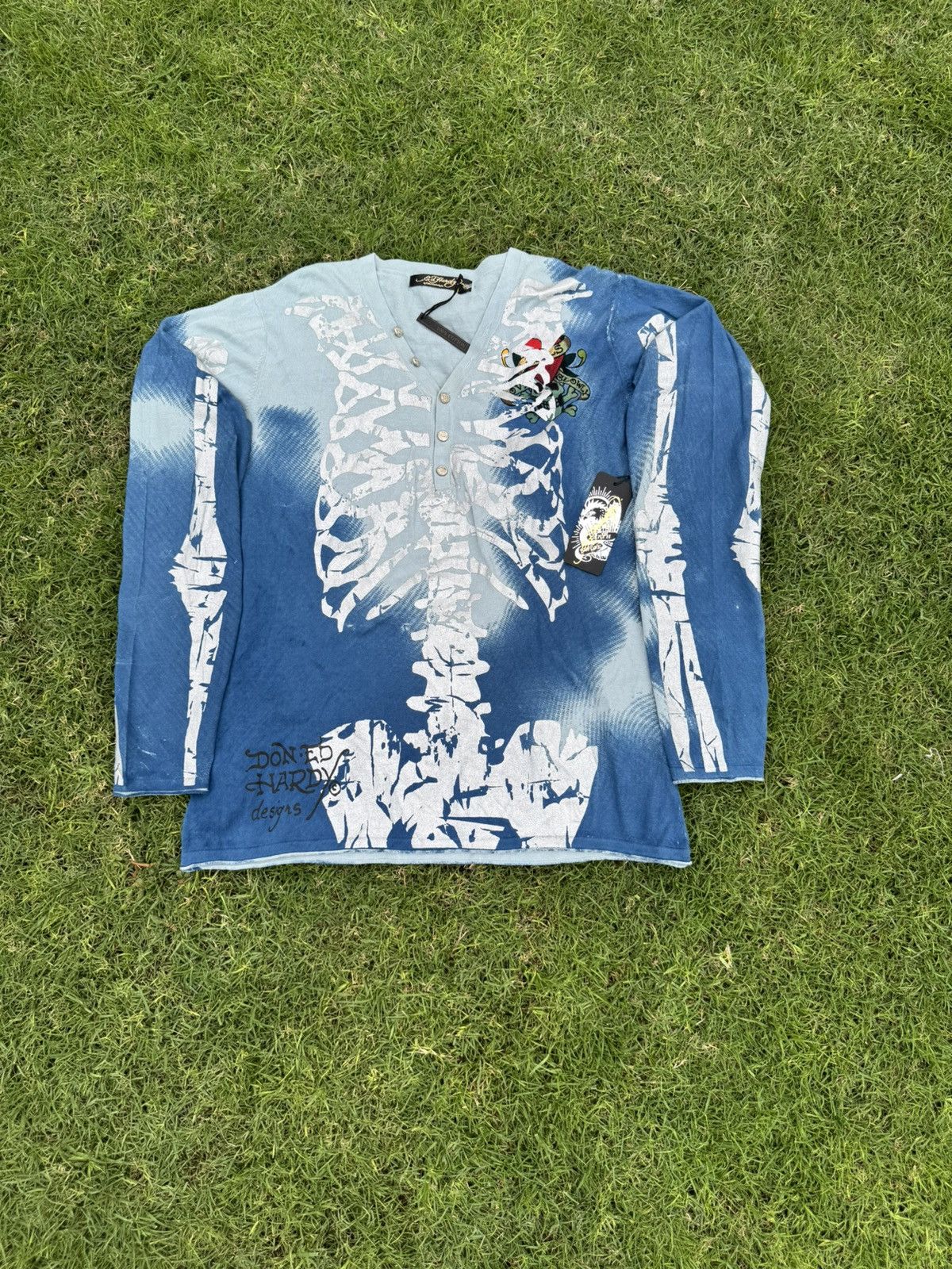 Ed Hardy Ed Hardy by Christian Audigier Cardigan Amazing Condition Size US XL / EU 56 / 4 - 1 Thumbnail