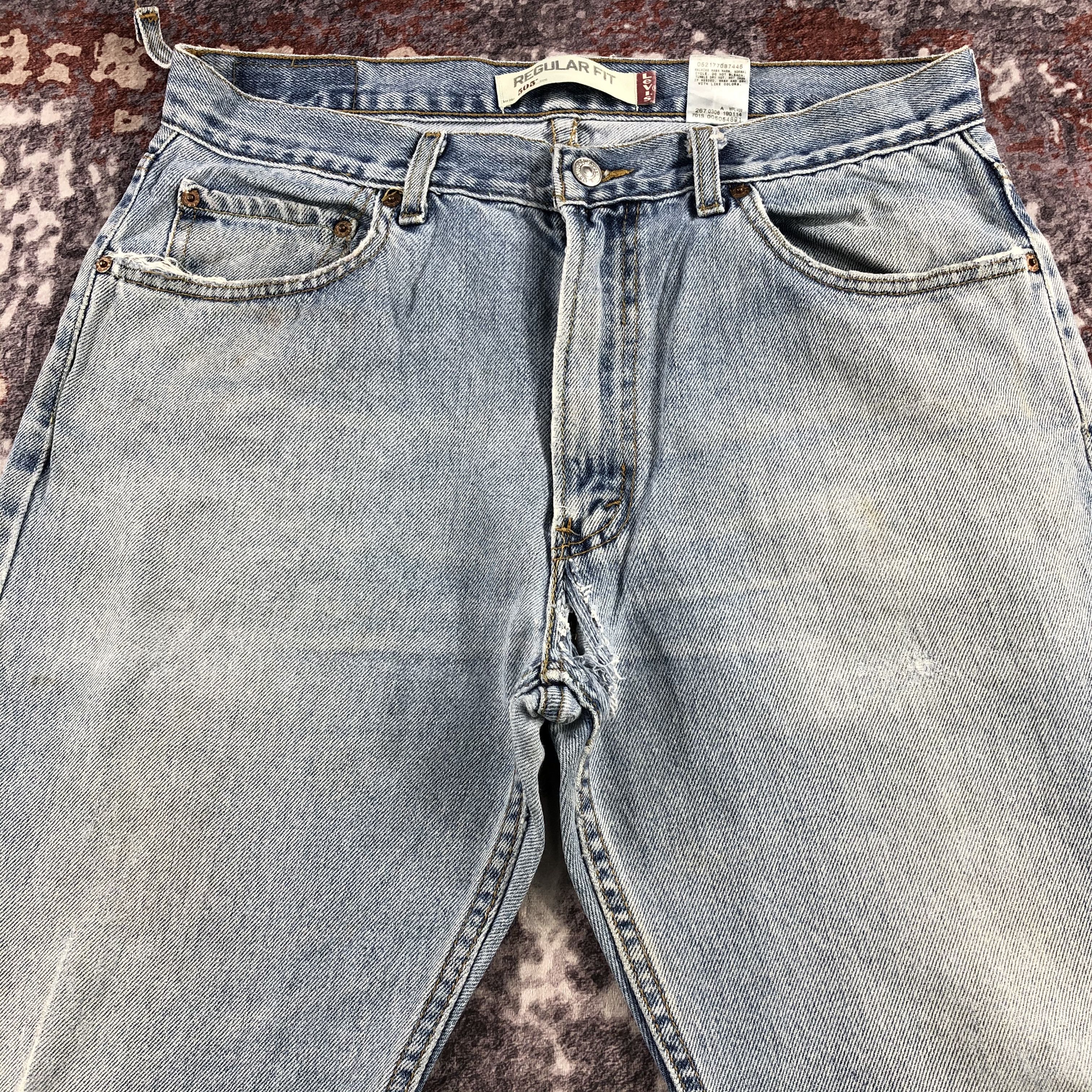 Levi's × Vintage Vintage Light Wash Levis 505 Jeans-JM2553 Size US 34 / EU 50 - 3 Thumbnail