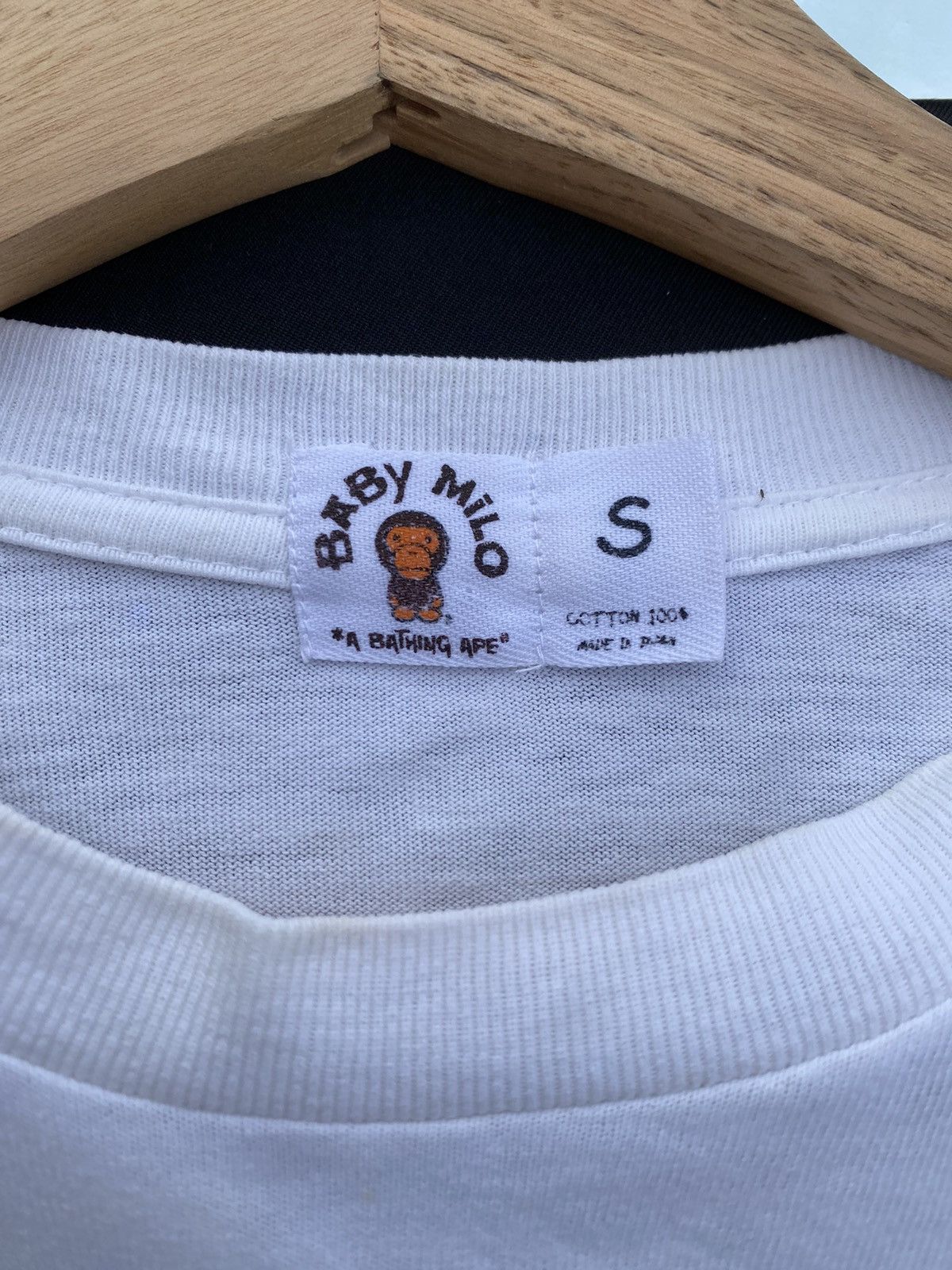 Bape Rare Vintage Baby Milo by BAPE Longsleeve Tshirt Size US S / EU 44-46 / 1 - 10 Thumbnail