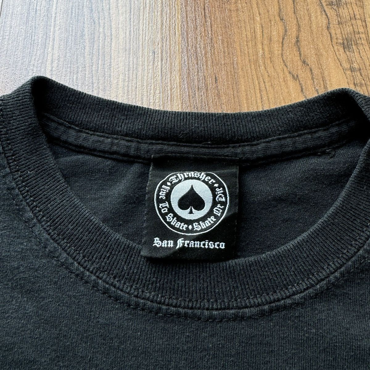 Thrasher Thrasher skateboard magazine spell out logo Y2K 2000s tee Size US M / EU 48-50 / 2 - 3 Thumbnail
