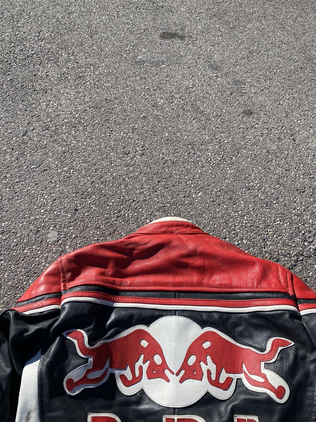 Red Bull × Vintage Vintage Red Bill Racing Leather Jacket Size US M / EU 48-50 / 2 - 23 Thumbnail