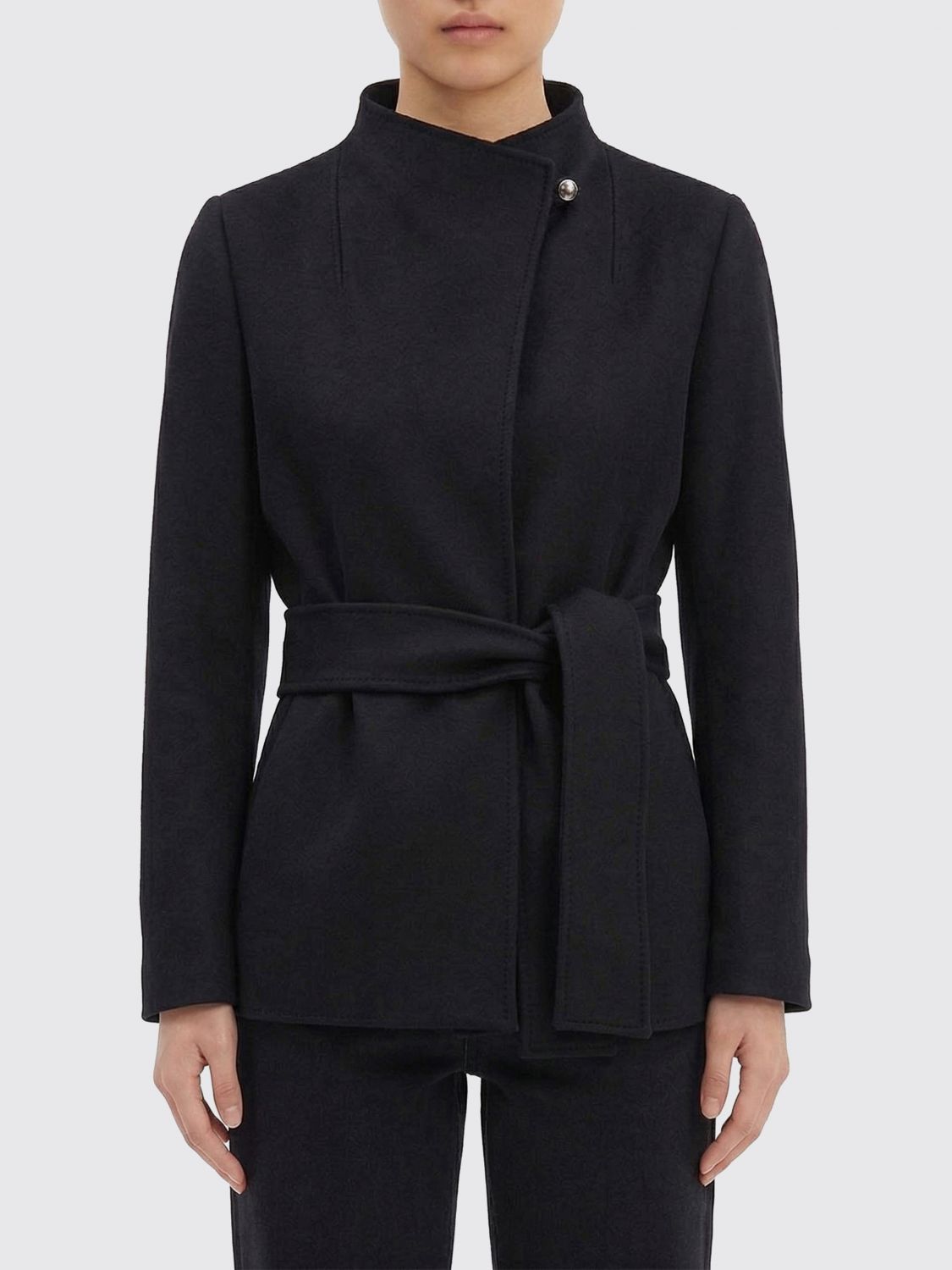 Max Mara Max Mara Jacket Woman Black Size XL / US 12-14 / IT 48-50 - 1 Thumbnail