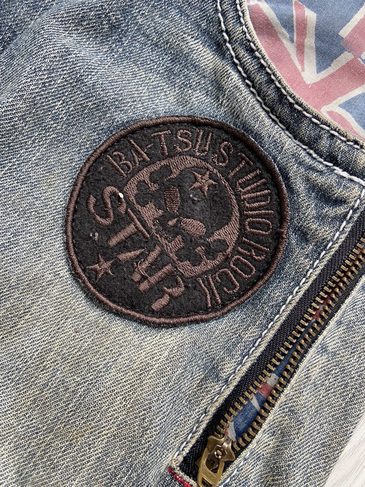 Japanese Brand Vintage Bat-Su Studio Britain Seditionairies Zipper Pants Size US 32 / EU 48 - 7 Thumbnail