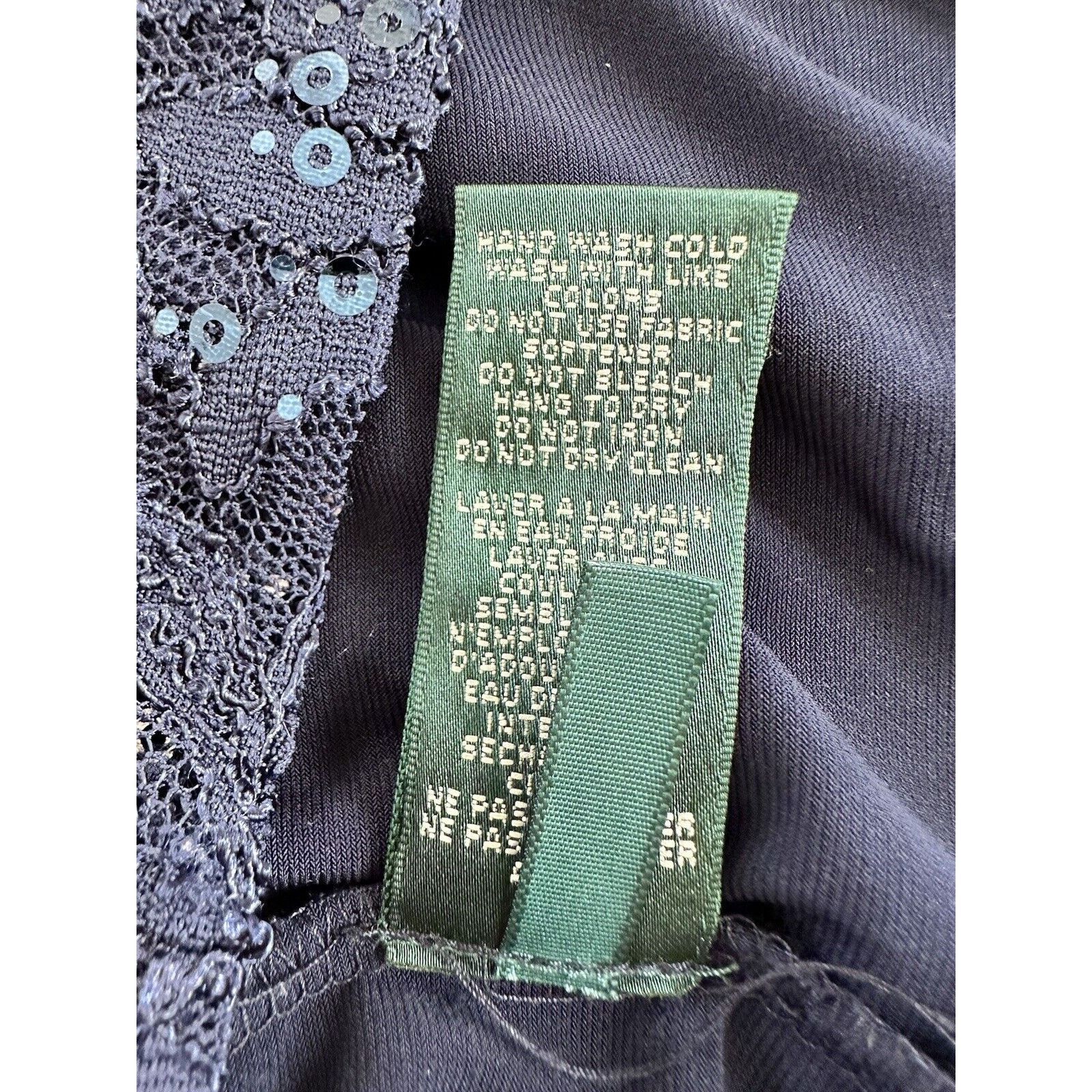 Ralph Lauren Ralph Lauren Blue Sequin Cocktail Dress Size 2 NWT Size XS / US 0-2 / IT 36-38 - 19 Thumbnail