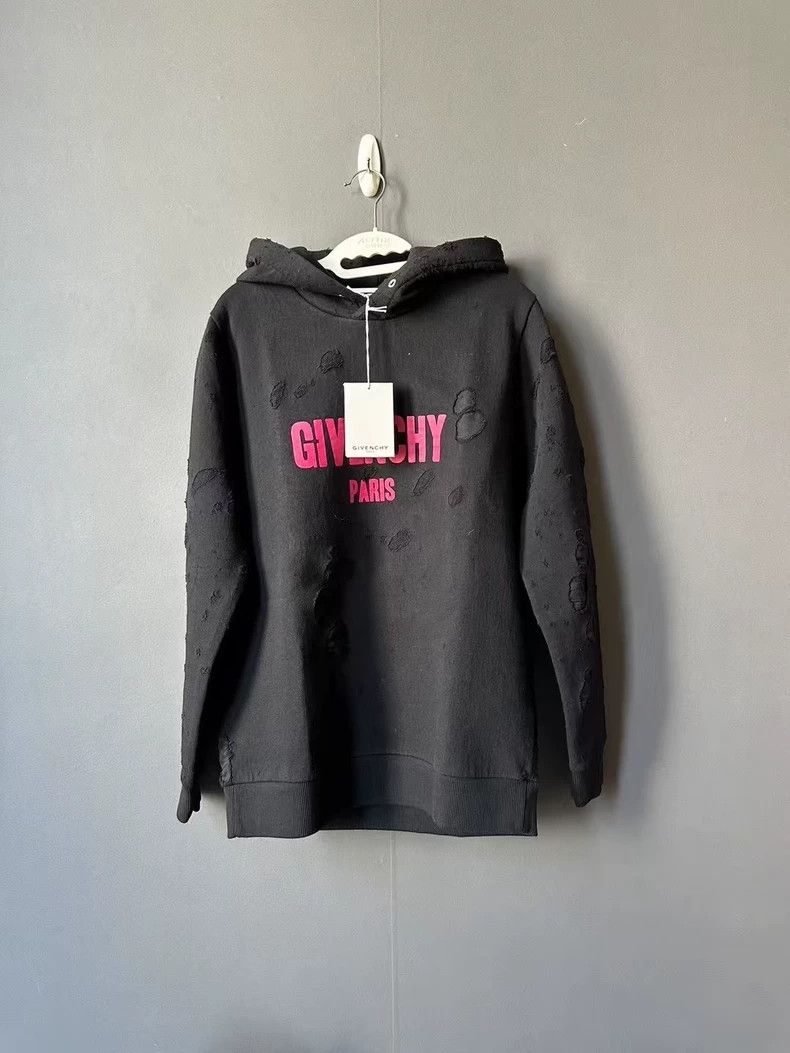 Givenchy Givenchy Big Hole Hoodie Size US XS / EU 42 / 0 - 1 Thumbnail