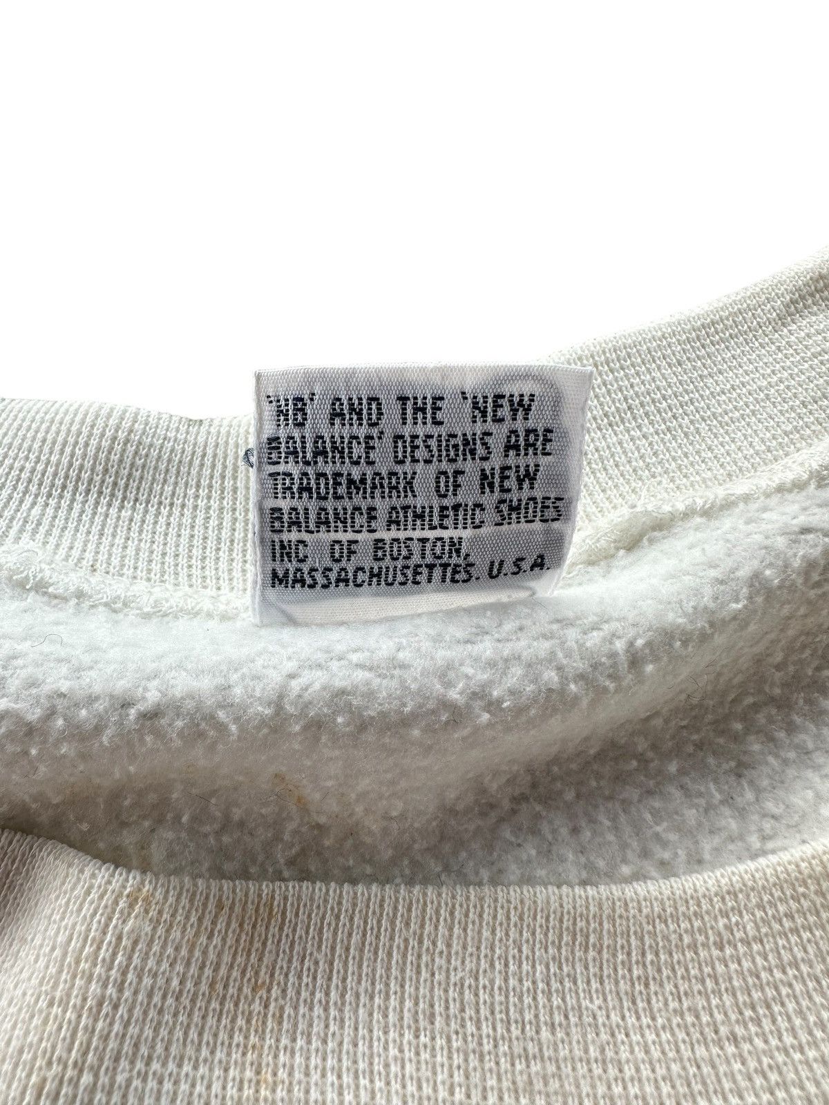 New Balance New Balance Sweatshirt Vintage Big Logo SIZE M Size US M / EU 48-50 / 2 - 11 Thumbnail