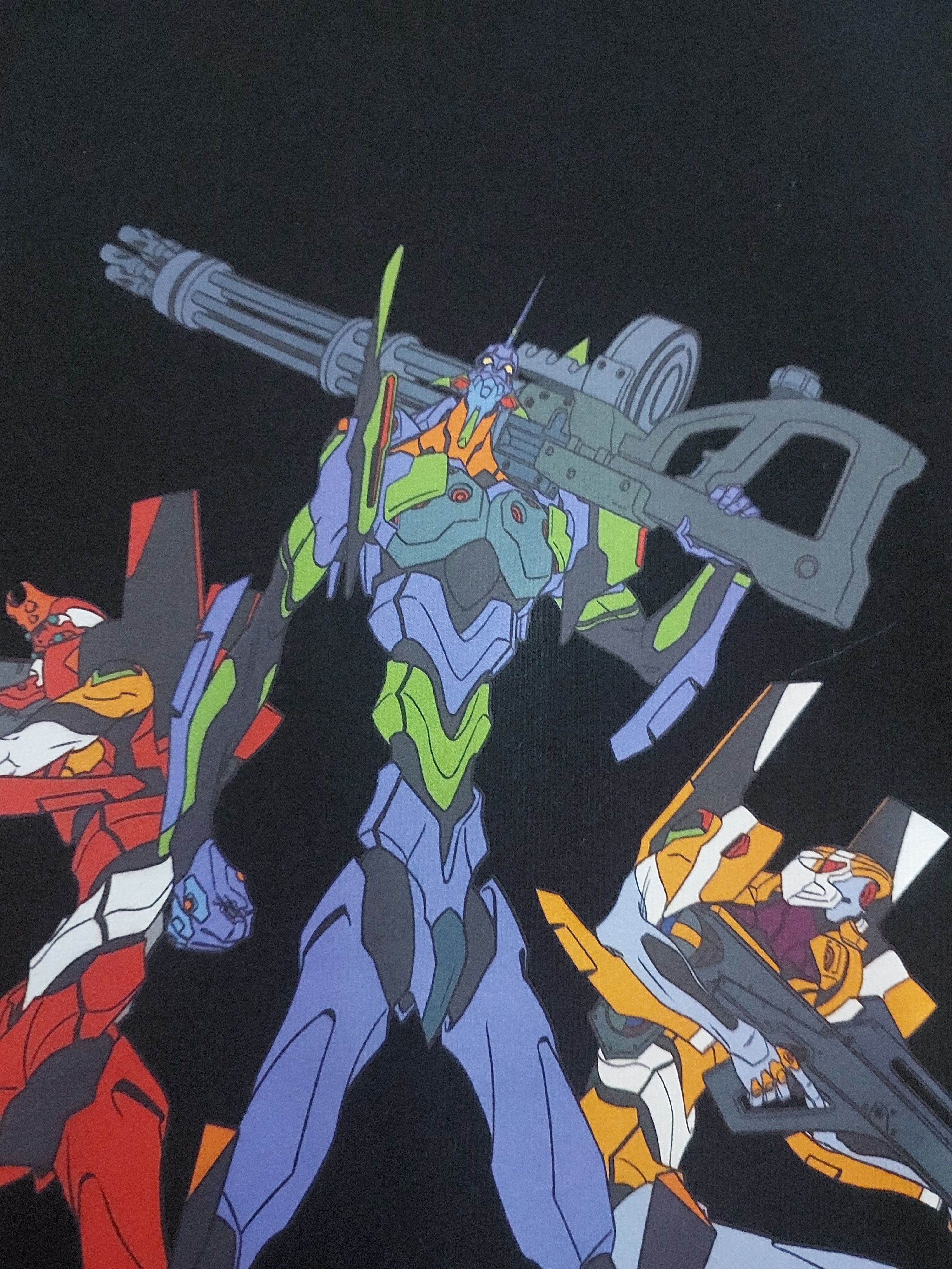 Anime NEON GENESIS EVANGELION VINTAGE ANIME T-SHIRT Size US XL / EU 56 / 4 - 5 Thumbnail