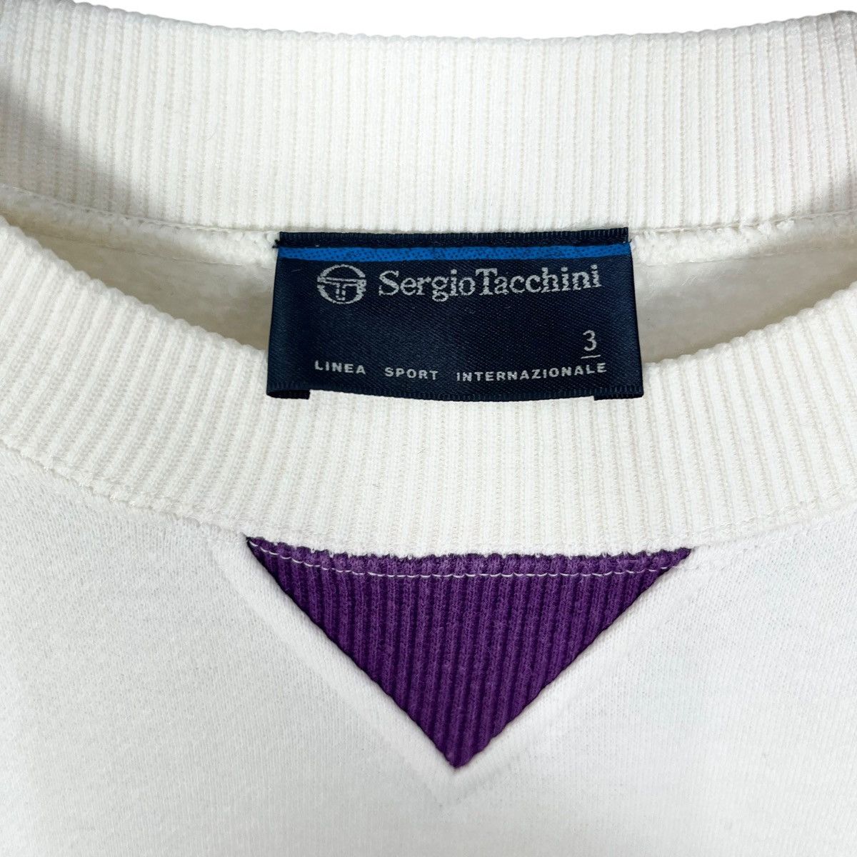 Sergio Tacchini × Vintage Vintage 90s Sergio Tacchini Sweatshirt Size US L / EU 52-54 / 3 - 5 Thumbnail