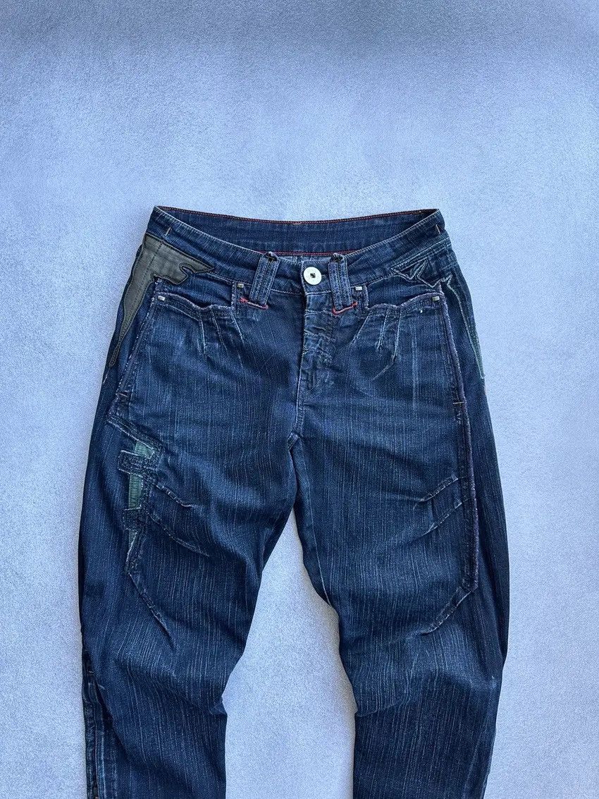 Japanese Brand × Marithe + Francois Girbaud × Vintage Vintage Marithe Francois Girbaud Italy Zipper Jeans Size US 26 / EU 42 - 4 Thumbnail