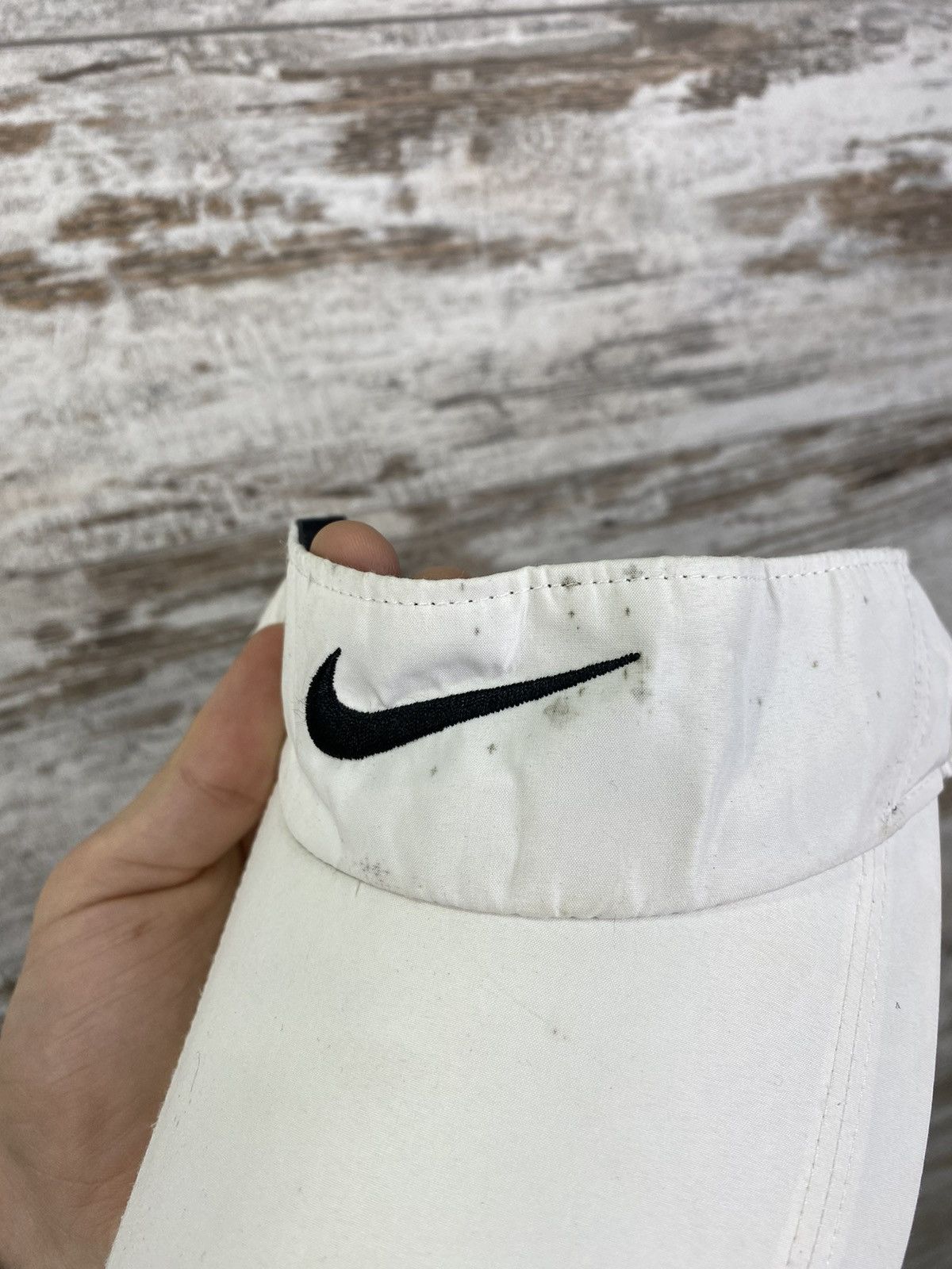 Nike × Vintage Unisex Vintage Nike visor hats cap hat y2k drill rare Size ONE SIZE - 4 Thumbnail