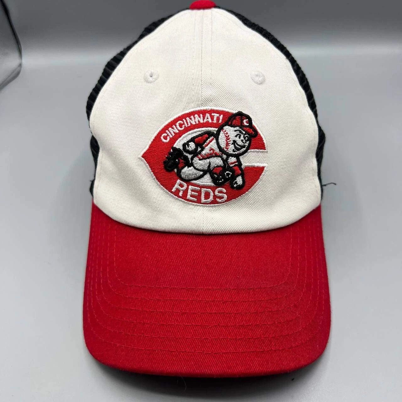 American Needle Cincinnati Reds Trucker Hat Men American Needle MLB SnapBack Size ONE SIZE - 1 Thumbnail