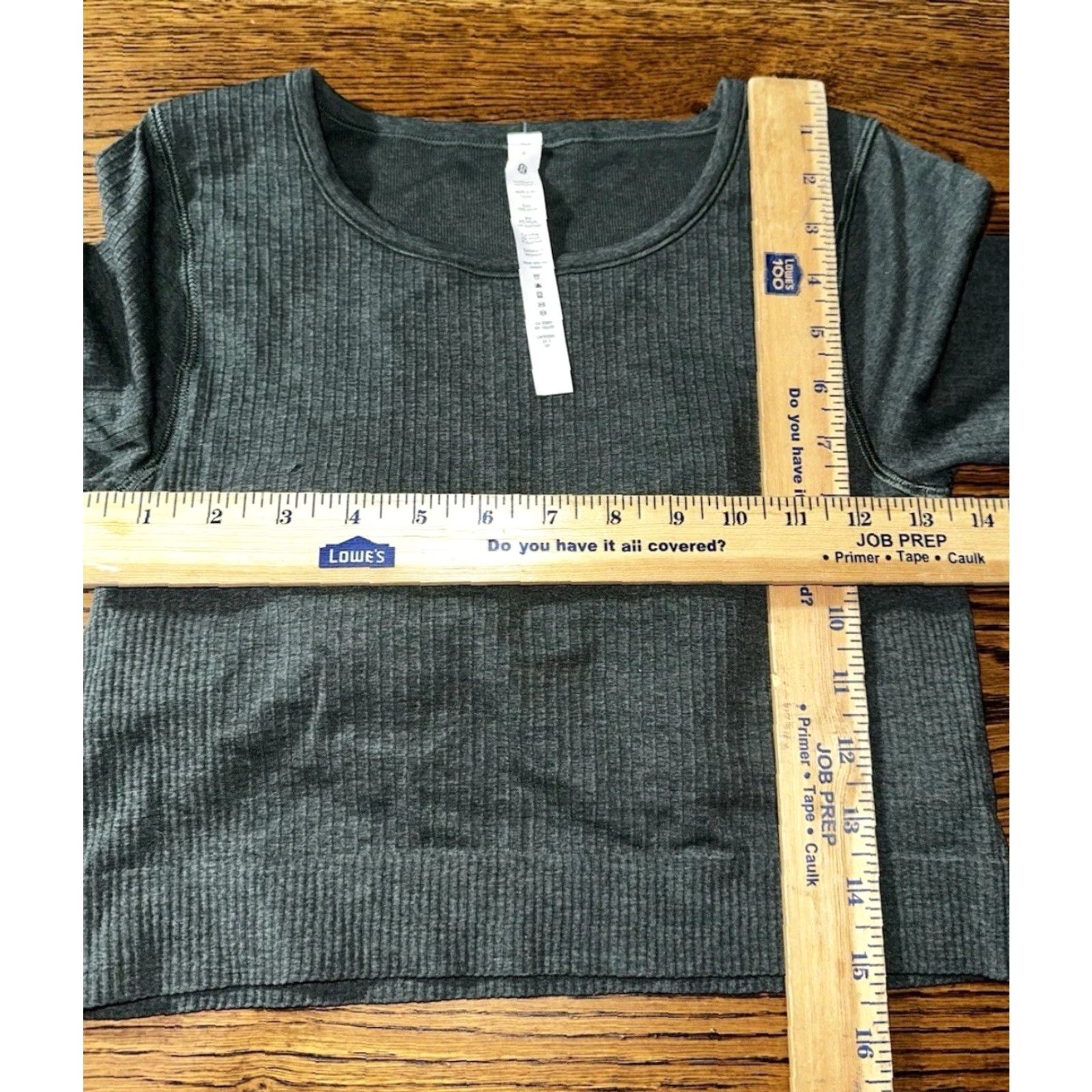 Lululemon Lululemon Womens Top Cropped Long Sleeve Green 8 Pullover Ebb To Street Lightweight Modern Fit Womens Size M / US 6-8 / IT 42-44 - 7 Thumbnail