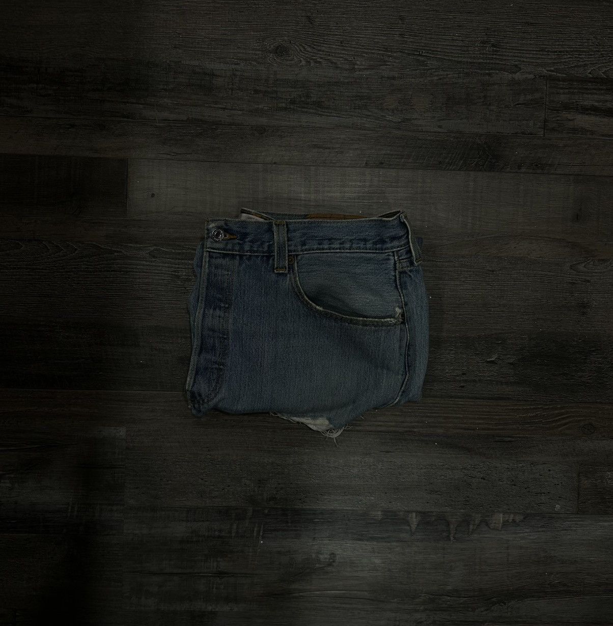 Levi's × Vintage Vintage Stonewashed Distressed Levi 501’s Size US 36 / EU 52 - 7 Thumbnail