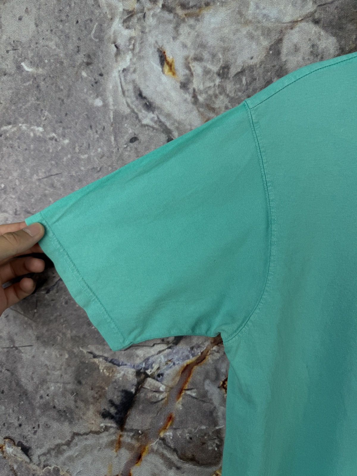 Champion Champion T-Shirt Green Logo Embroidered Short Sleeve Tee Size US M / EU 48-50 / 2 - 7 Thumbnail