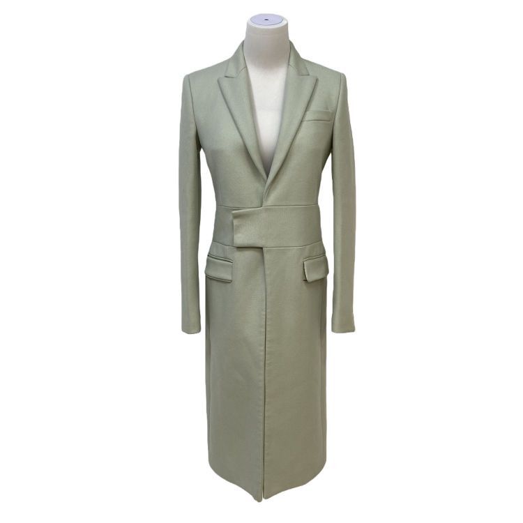 Givenchy Givenchy Mint Green Wool Coat Size 34 Size XXS / US 00 / IT 34 - 1 Thumbnail