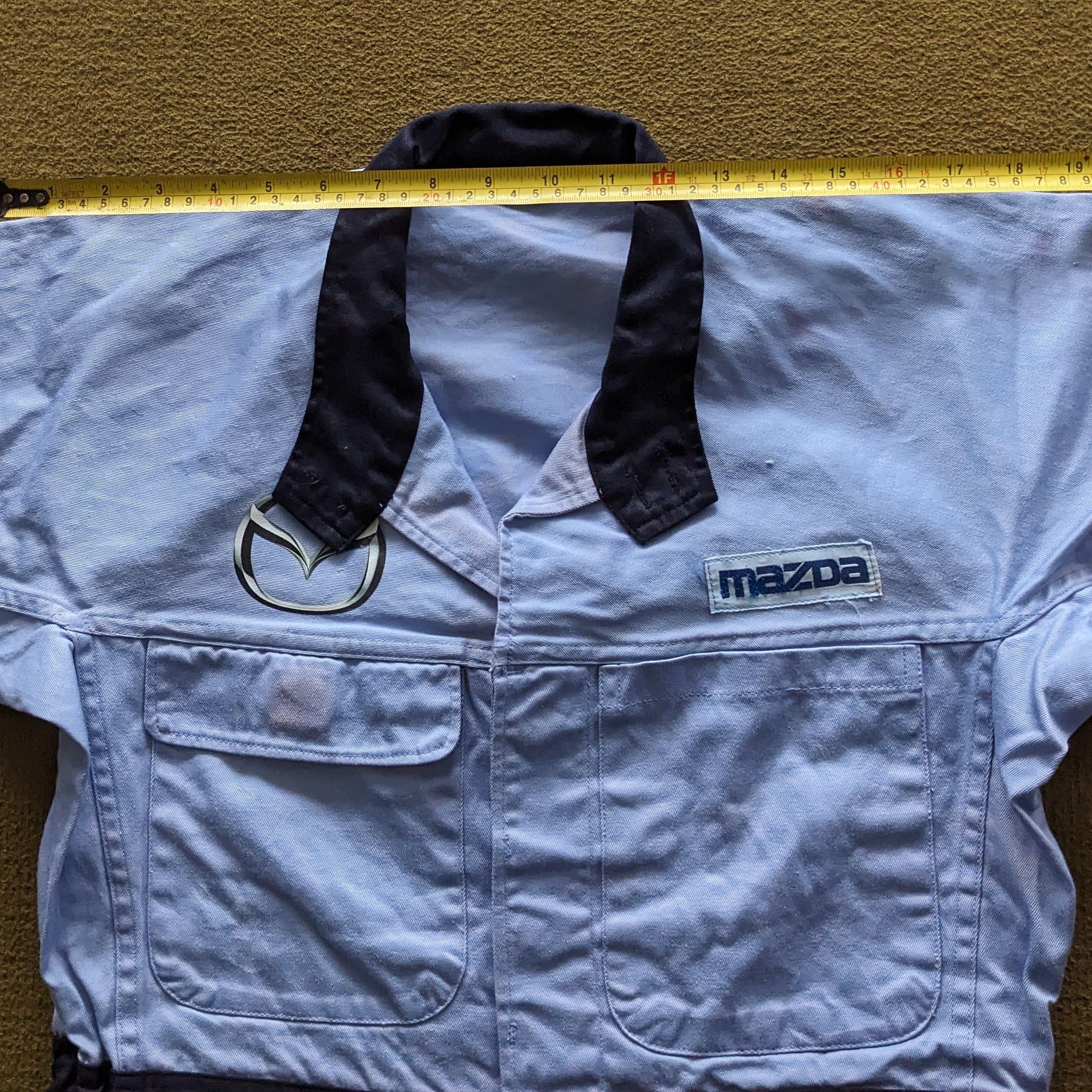 Vintage Vintage MAZDA Racing Coverall Workwear Custom Jacket Size US S / EU 44-46 / 1 - 7 Thumbnail