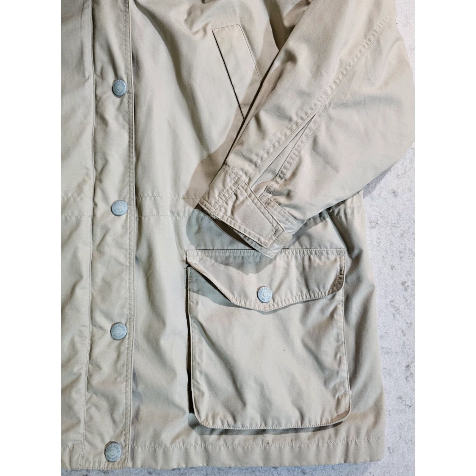 Eddie Bauer VINTAGE Eddie Bauer Parka Wool Blanket Lined Hooded Mountain Cream Womens 2XL Coat / Jacket 90s Outdoor Winter Womens Size XXL / US 16-18 / IT 52-54 - 5 Thumbnail