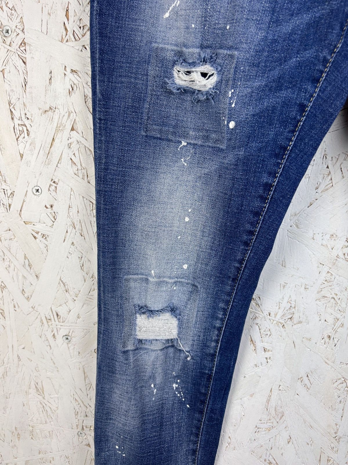 Dsquared2 Dsquared2 Skinny Elastane Denim Jeans Size 44 Size 30" / US 8 / IT 44 - 2 Thumbnail