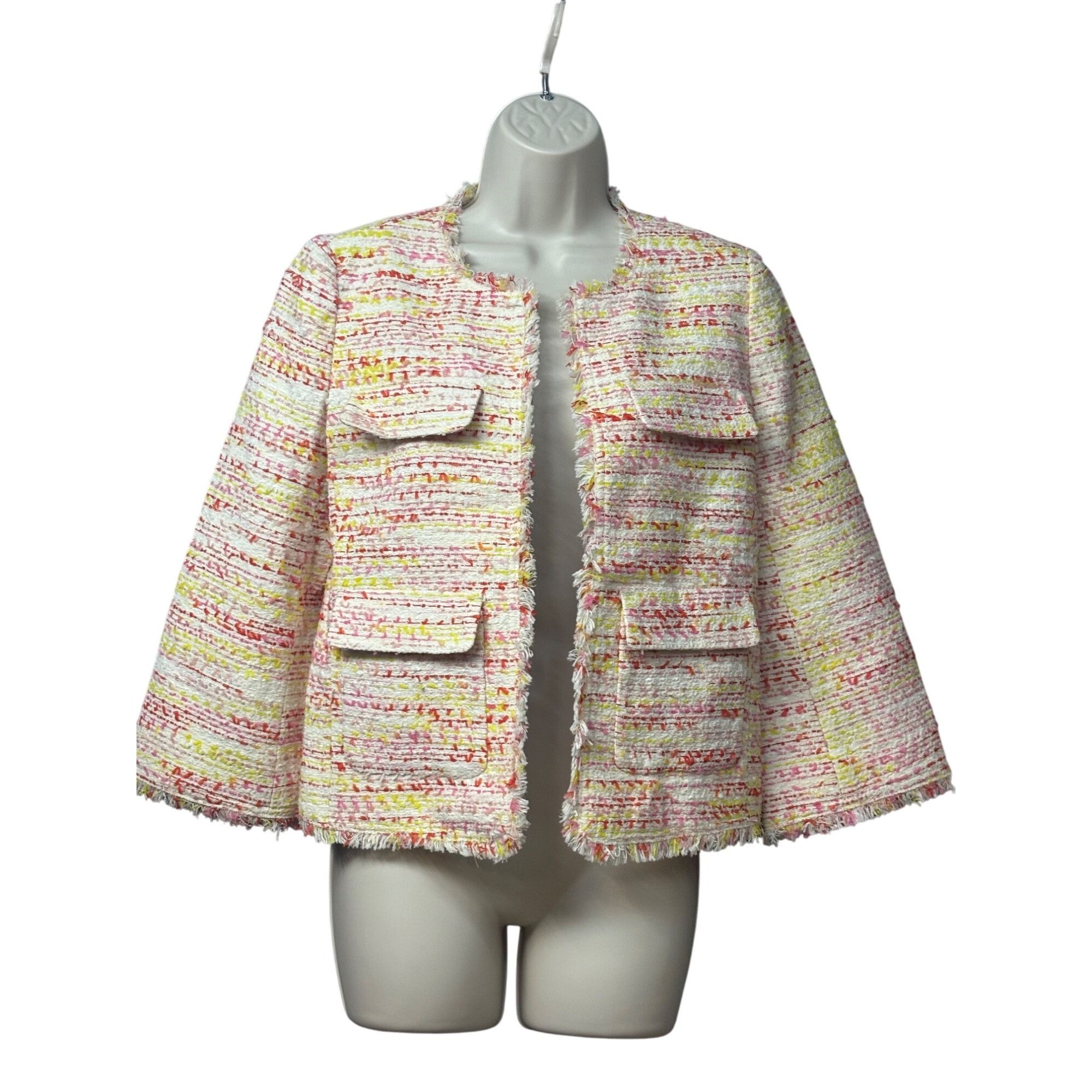 Kate Spade Kate Spade New York Multi Tweed Jacket, Size 4, Size S / US 4 / IT 40 - 12 Thumbnail