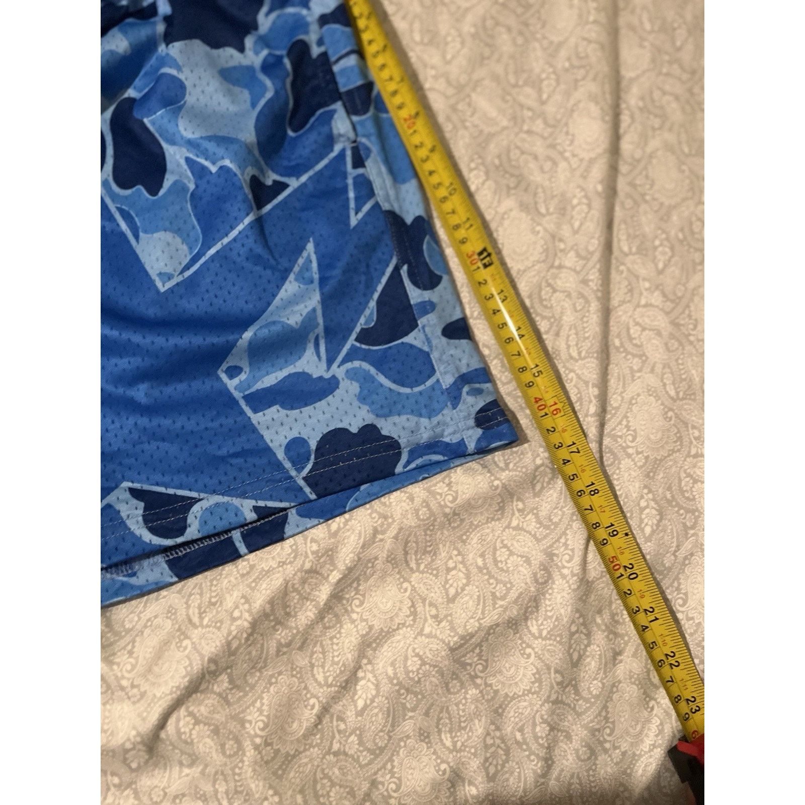 Other Bucket Culture Blue Camo Shorts Men’s XL Mesh Streetwear Size US 38 / EU 54 - 5 Thumbnail