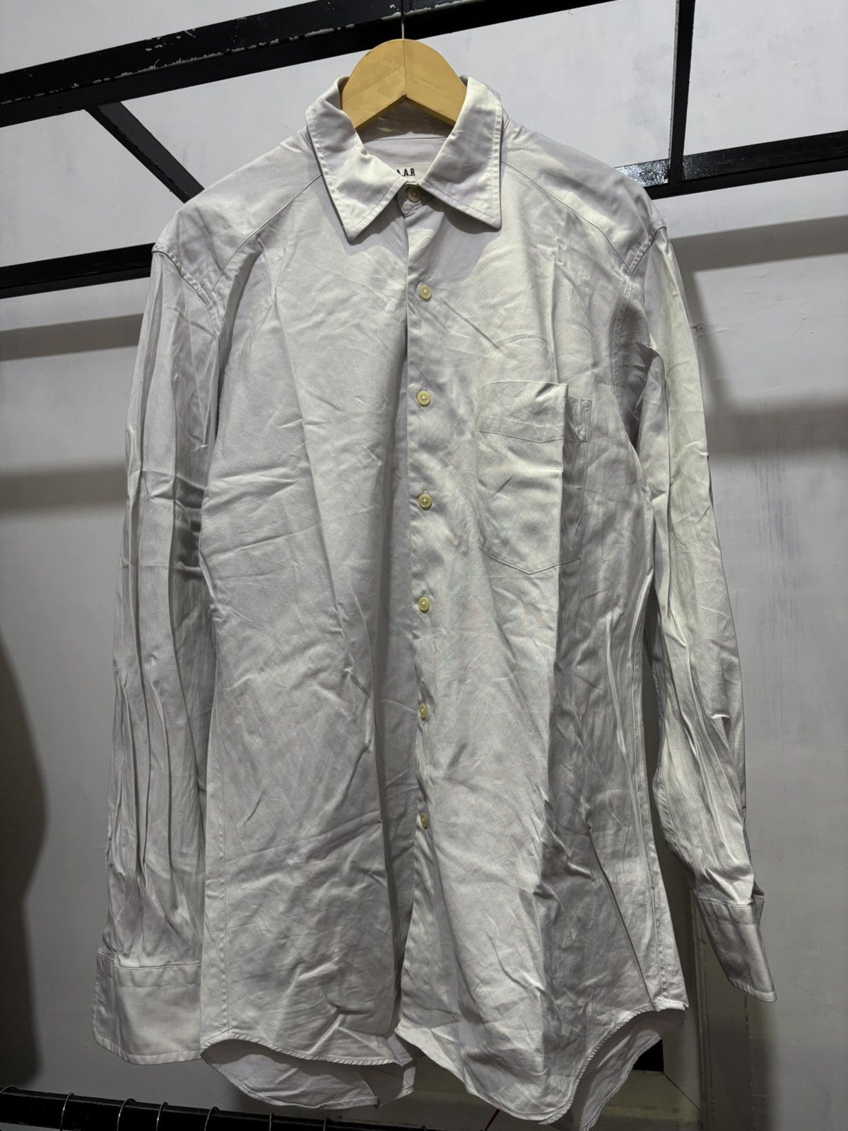 Yohji Yamamoto A.A.R yohji yamamoto button up shirt Size US XL / EU 56 / 4 - 1 Thumbnail
