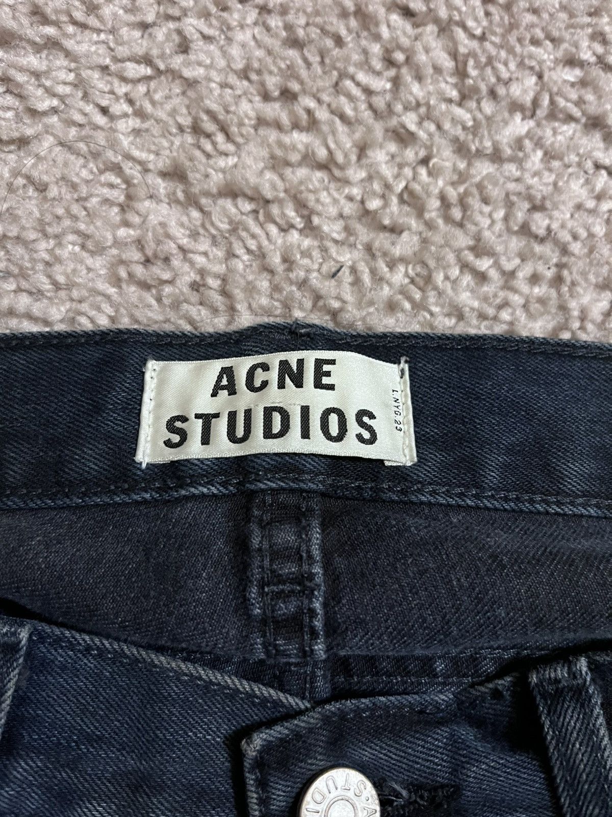 Acne Studios Acne Studios Black Skinny Jeans Size US 34 / EU 50 - 3 Thumbnail