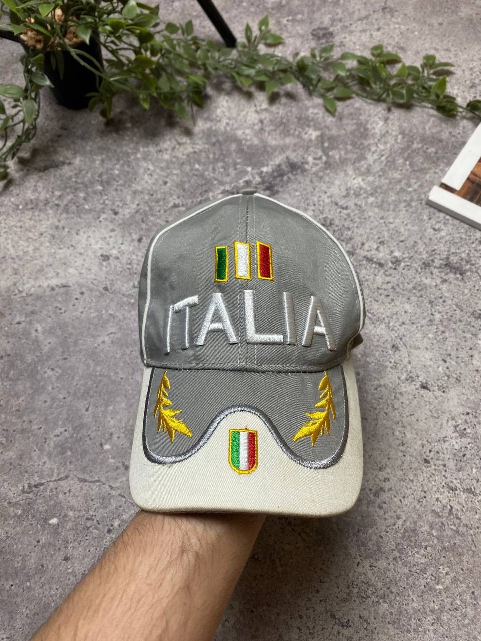 Other × Vintage ITALIA Cap Hat Embroidered Italia Flag Hat Adjustable OS Size ONE SIZE - 2 Thumbnail