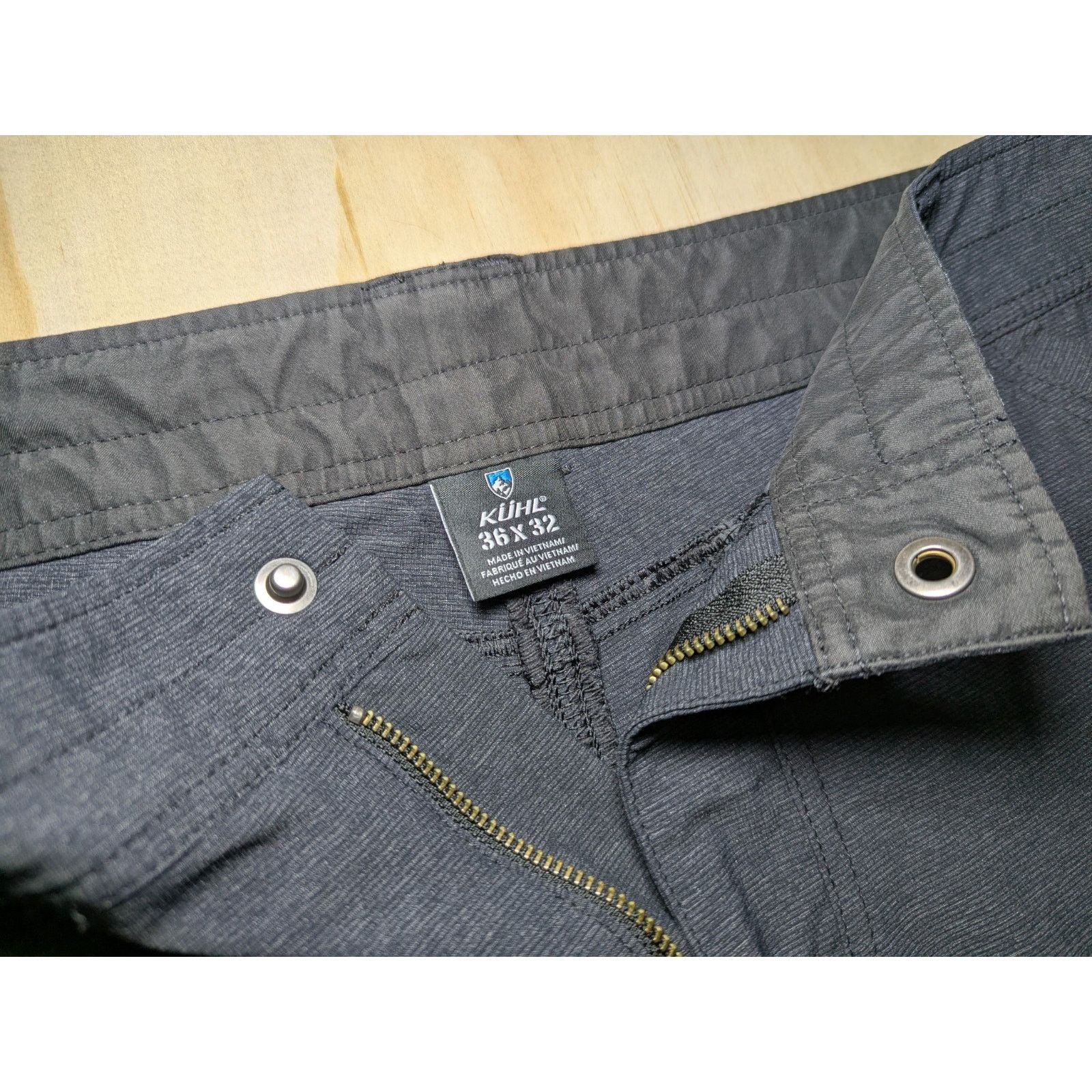 Kuhl Kuhl Men's 36x31 Deceptr Pants Dark Grey Tuff Lite Stretch Size US 36 / EU 52 - 5 Thumbnail