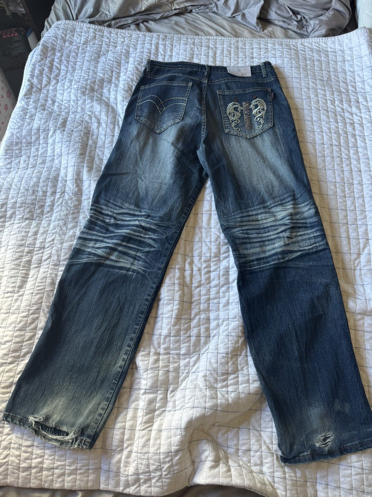 Other Distressed jeans with fading Size US 32 / EU 48 - 1 Thumbnail