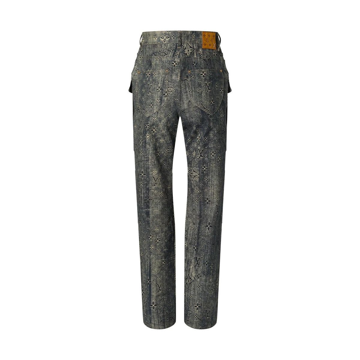 【美品】ルイヴィトン MONOGRAM TAILORED DENIM PANTS Monogram Denim Tailored Pants - Men - Ready-to-Wear | LOUIS