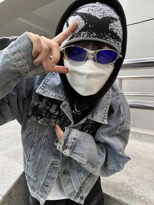 VIBE Knit Hat Winter Beanie Kpop Y2k Size ONE SIZE - 3 Thumbnail