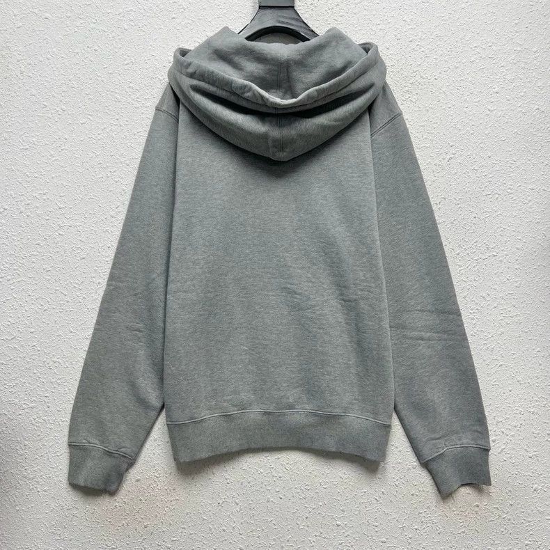Dior Dior Gray Embroidered Logo Hoodie Size US M / EU 48-50 / 2 - 2 Thumbnail