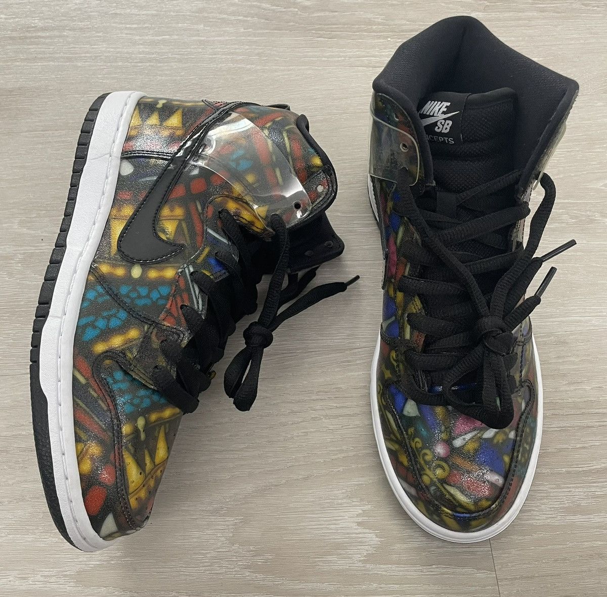 stained glass nike sb
