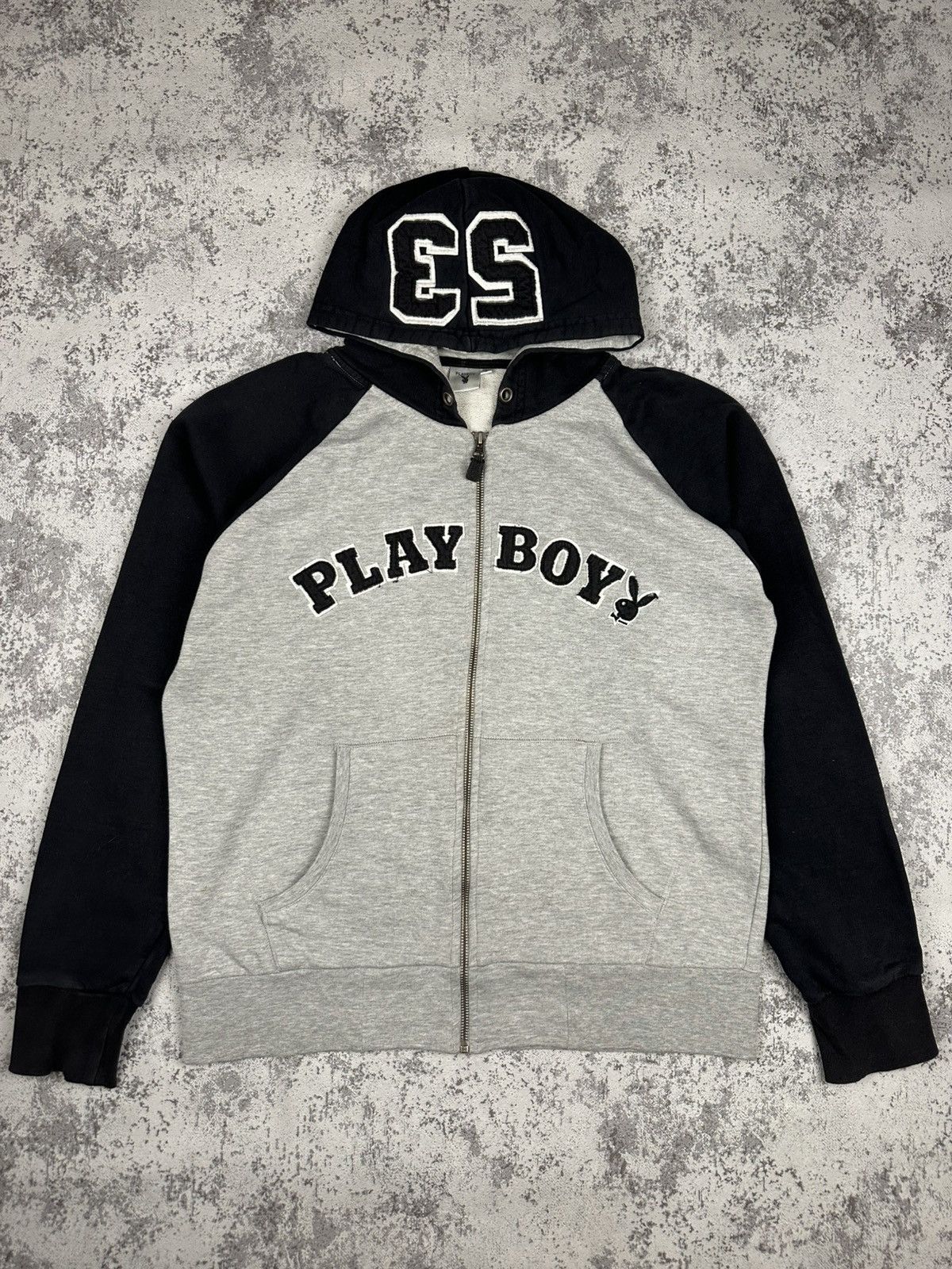 Japanese Brand Playboy Vintage vintage Playboy hoodie zipper jacket Grailed