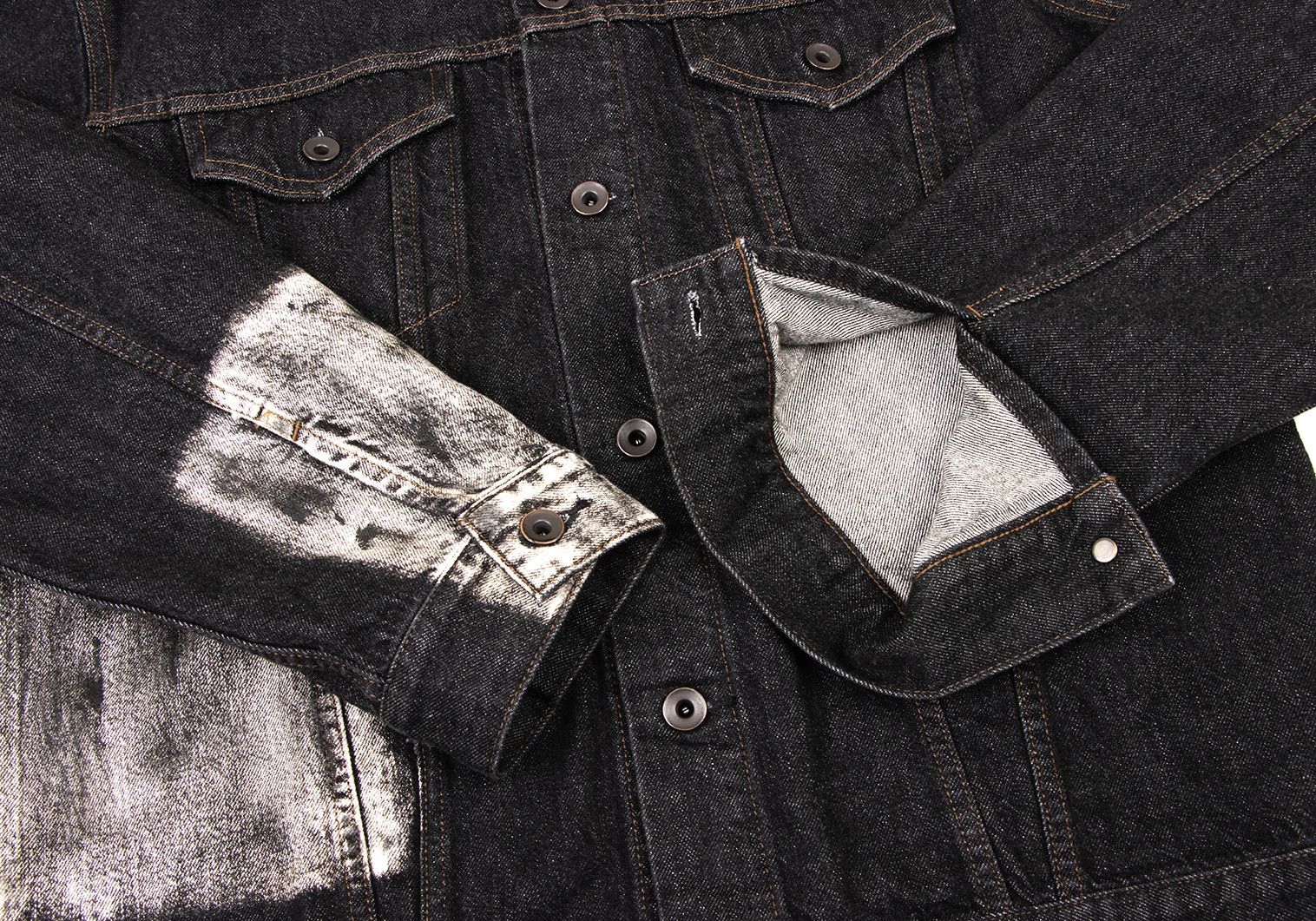 Yohji Yamamoto Yohji Yamamoto Magic Wash Denim Jacket Size US L / EU 52-54 / 3 - 9 Thumbnail