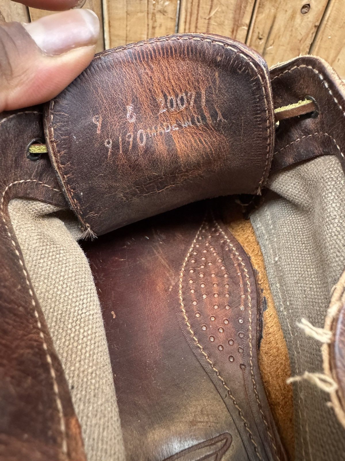 Red Wing Red Wing 9190 waxed Canvas leather chukka boots US 9 E UK 8 Size US 9 / EU 42 - 17 Thumbnail