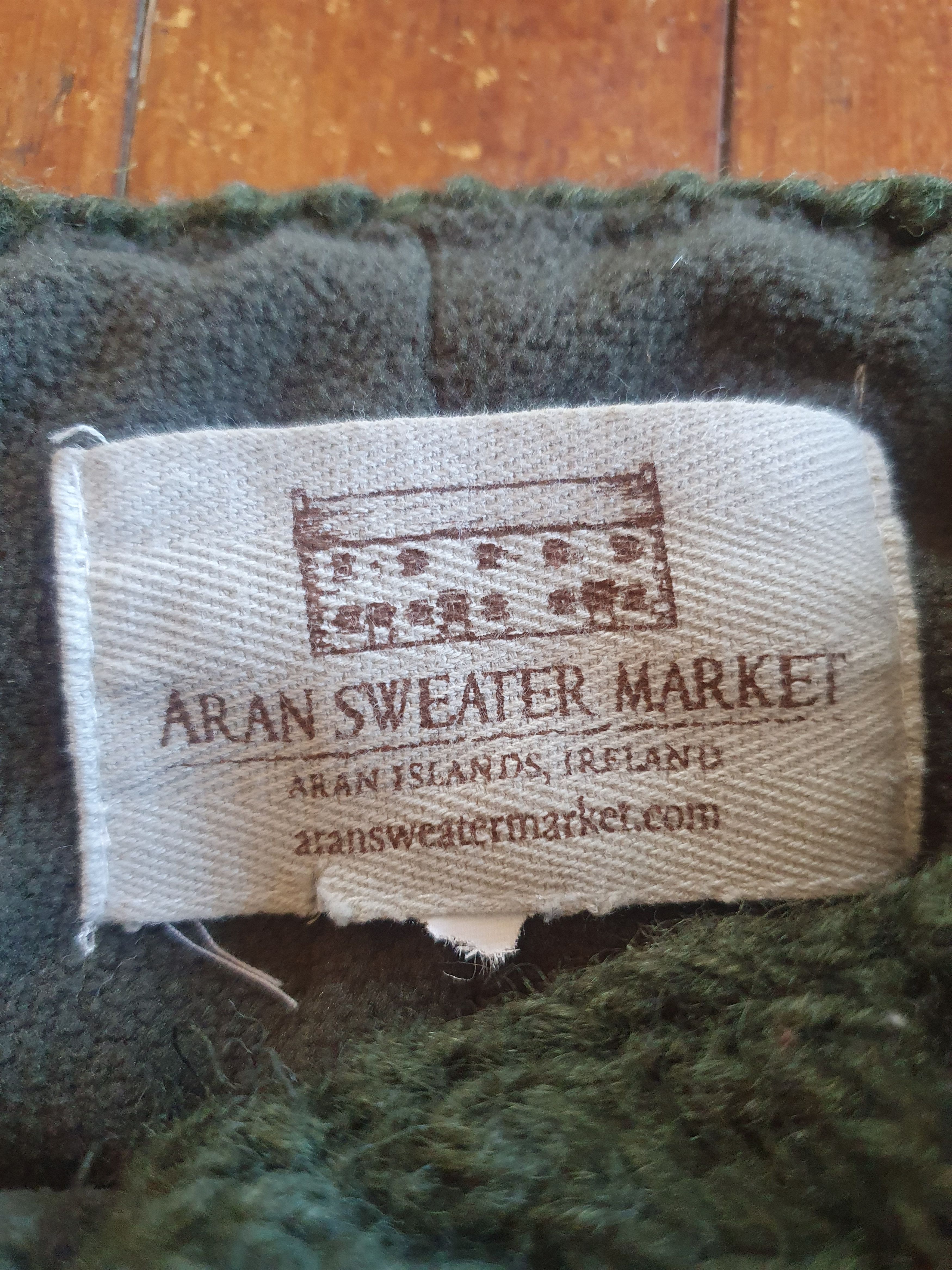 Aran Sweater Market Aran Sweater Market Fleece Lined Cable Headband with Button Size ONE SIZE - 8 Thumbnail