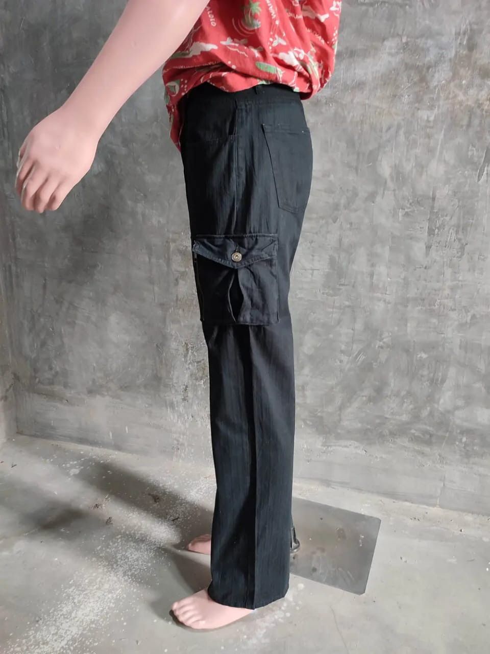 Japanese Brand BC Factory Japan Black Cargo Multipocket Tactical Pants Size US 32 / EU 48 - 10 Thumbnail