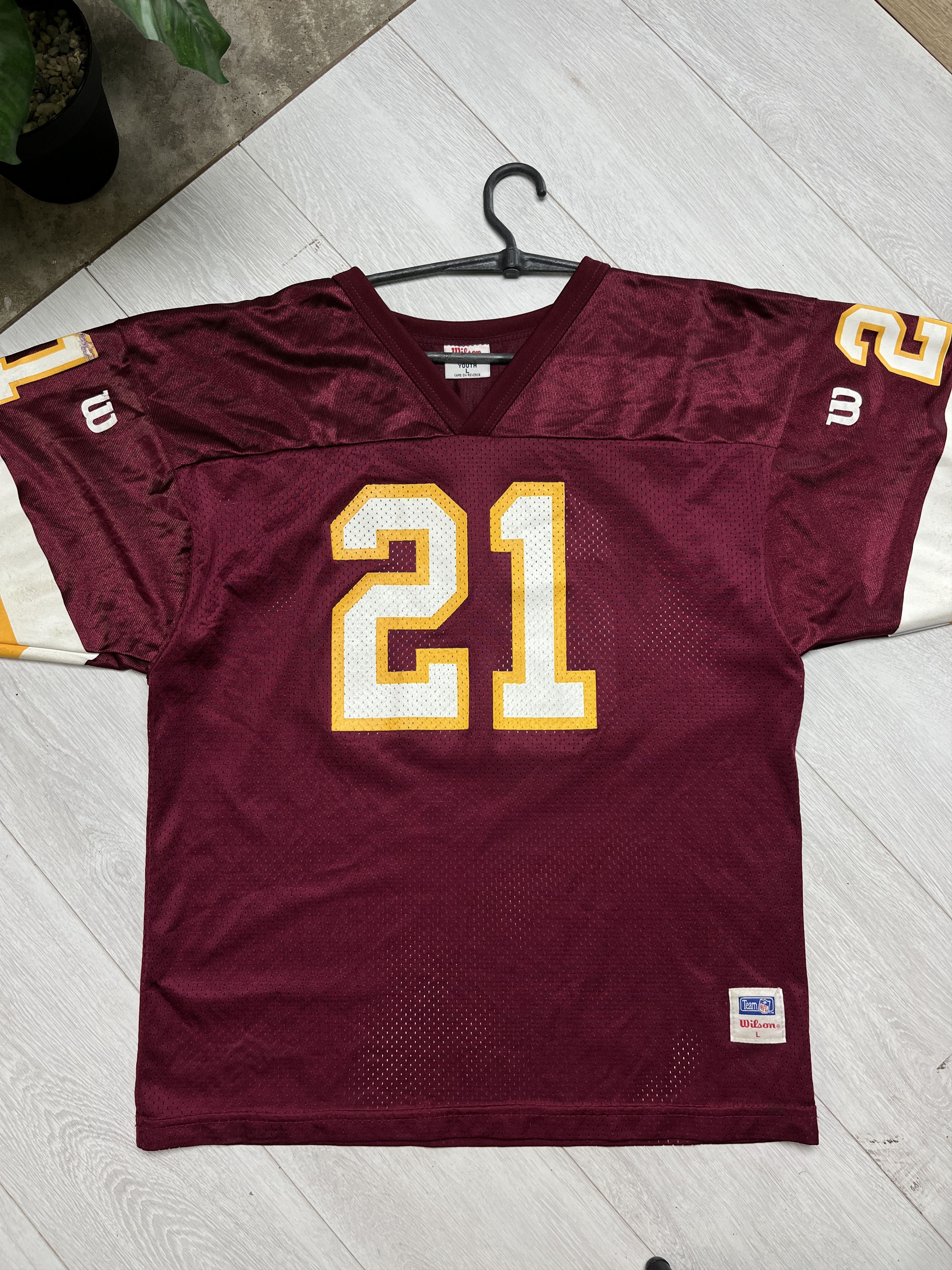 Other 1990s WILSON WASHINGTON REDSKINS TERRY ALLEN JERSEY - 821 Size US L / EU 52-54 / 3 - 2 Thumbnail