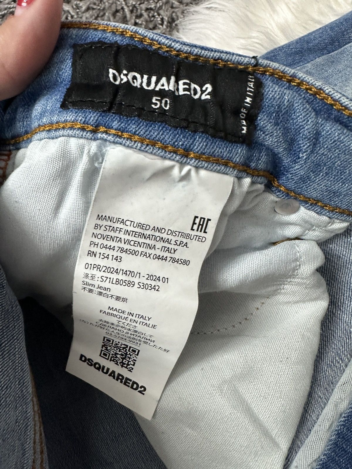 Dsquared2 Dsquared2 jeans APPROVED BY DEAN & DAN MADE WITH LOVE Size 30" / US 8 / IT 44 - 5 Thumbnail