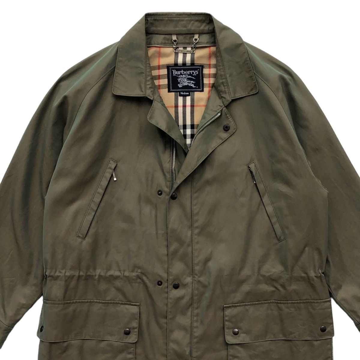 Burberry Vintage Burberrys Lined Novacheck Jacket For Women Size M / US 6-8 / IT 42-44 - 3 Thumbnail