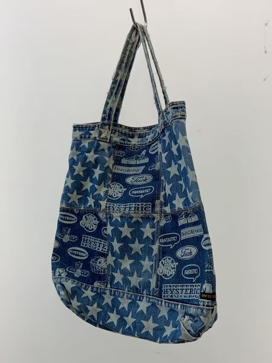 Hysteric Glamour Reconstructed Star Denim Tote Bag Size ONE SIZE - 2 Thumbnail